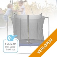 Trampoline met veiligheidsnet