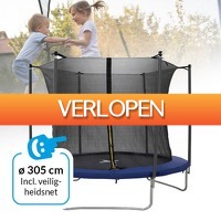Actie.deals: Trampoline met veiligheidsnet