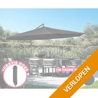 Luxe XXL zweefparasol 3 meter