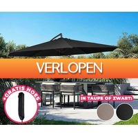 Voordeelvanger.nl: Luxe XXL zweefparasol 3 meter