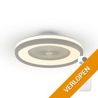 Smart plafondventilator met lamp