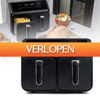 Actie.deals: Dubbele airfryer XXL 8 liter