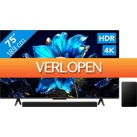 Coolblue.nl 3: TCL 75&#34; QLED P71 K 4 K (2025) + TCL Q65H