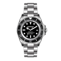 Watch2day.nl: Bobroff Tabarca BF0001 | 100 ATM Stainless Steel 44MM