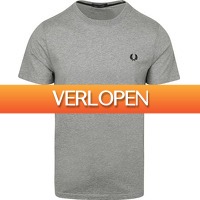 Suitableshop: Fred Perry T-Shirt grijs 420