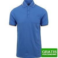 Bekijk de deal van Suitableshop: Suitable Fluo B Polo blauw