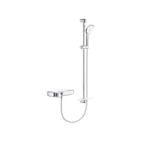 Bekijk de deal van iBOOD DIY: Grohe Grohtherm SmartControl douchemengkraan + Doucheset | 1/2?