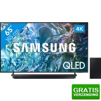 Bekijk de deal van Coolblue.nl 2: Samsung QLED 4 K 65Q64D (2024) en soundbar