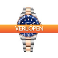 Watch2day.nl: Bobroff BF0006 Horloge Automatic 41mm 100 ATM