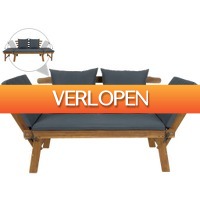 iBOOD.com: Lifa Garden houten tuinbank