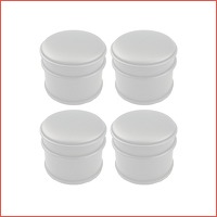 4x GS Deurstopper zwart - Voor Binnen en..