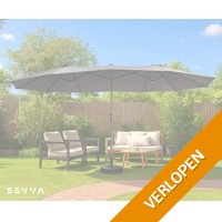 Sevva dubbele parasol XXL