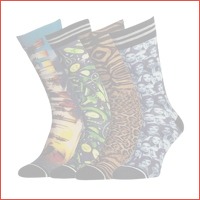 6 paar Sock My Feet sokken