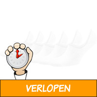 6 paar Suitable sneakersokken