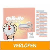 14 x Gillette Fusion5 scheermesjes