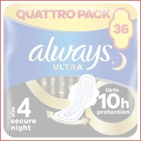 6 x Always maandverband Ultra Night