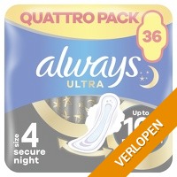 6 x Always maandverband Ultra Night