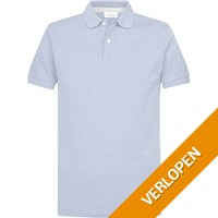 Profuomo Pique Poloshirt blauw