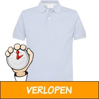 Profuomo Pique Poloshirt blauw