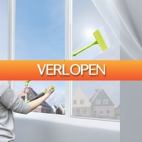 GeheimeDeals.nl: 1+1 actie - Buigbare Raamwisser - Voor Eenvoudig en Efficient Schoonmaken