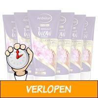 6 x Andrelon 1 Minuut Wow Masker Levendig Lang 180 ml