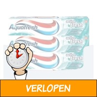 12 x Aquafresh Tandpasta Active Fresh