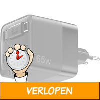 65W GaN Power Delivery wandoplader