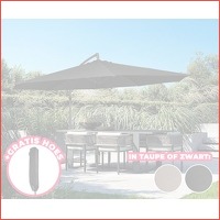 Luxe XXL zweefparasol 3 meter