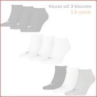 12 paar Puma sneakersokken