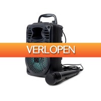 DealDonkey.com 2: BRAINZ Karaoke boombox met microfoon