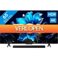Coolblue.nl 1: TCL 65&#34; QLED P71 K 4 K (2025) + TCL S45H 2.0 Soundbar