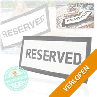 Reserved badhanddoek