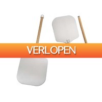 DealDonkey.com 3: Michelino Pizzaschep - Traditionele pizzaschep - RVS