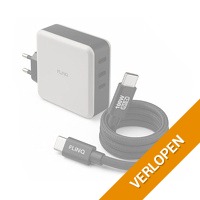 FlinQ 100W adapter incl. kabel set