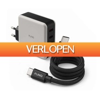 Voordeelvanger.nl 2: FlinQ 100W adapter incl. kabel set