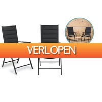 DealDonkey.com: 2 x 909 Outdoor aluminium tuinstoel