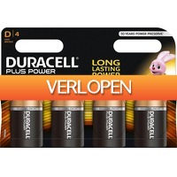 DealDonkey.com 4: 4 x Duracell D-plus batterij