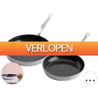 iBOOD.com: Mauviel 1830 koekenpannenset