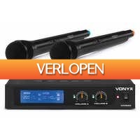 MaxiAxi.com: Vonyx WM522 draadloze microfoonset