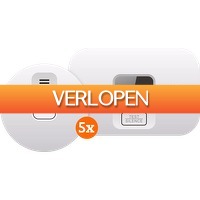 Coolblue.nl 3: 5 x Elro Blue Line CBFS25 rookmelder + koolmonoxidemelder