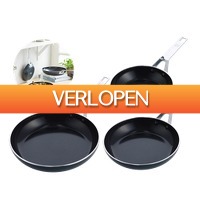 iBOOD.be: Electrolux keramische koekenpannenset