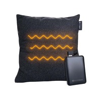 Silvergear Warmtekussen Elektrisch & Oplaadbaar - 45 x 45 cm - Donkergrijs