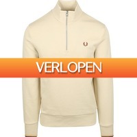 Suitableshop: Fred Perry Half Zip trui