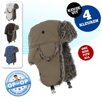 Bekijk de deal van voorHEM.nl: Russische muts in 4 kleuren