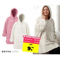 Bekijk de deal van Voordeelvanger.nl 2: Sevva Teddy Hoodie deken