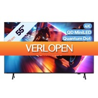 iBOOD Electronics: Philips 4K Ambilight QD MiniLED TV 55MLED910/12
