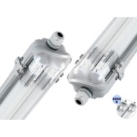 2 x LED's Light LED TL armatuur + buis