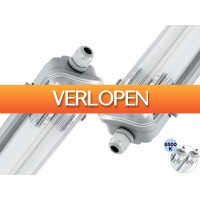 iBOOD DIY: 2 x LED's Light LED TL armatuur + buis