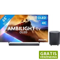 Coolblue.nl 2: Philips Ambilight OLED760 4 K (2025) en soundbar