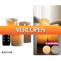 Voordeelvanger.nl: Sevva oplaadbare LED kaarsen